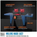 Darbagalds virsfrēzei OFT 855