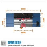 Darbagalds virsfrēzei OFT 855