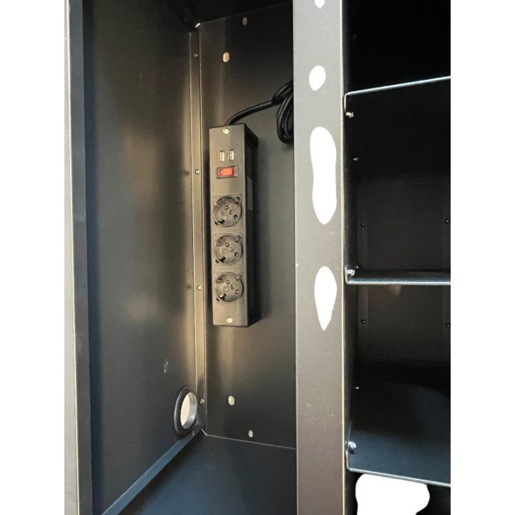 Darbnīcas mēbeļu komplekts RMS Black, 36 gab