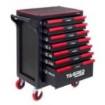 Instrumentu skapis, darbnīcas ratiņi TAGRED TA234, 7 atvilktnes