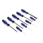 Āķveida skrūvgrieži, āķi O veida gredzenu blīvēm, 9 gab.