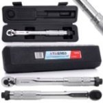 1/4" 5-25 Nm griezes momenta atslēga ar fiksatoru, kalibrēšanas sertifikāts