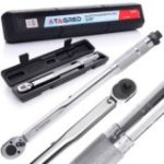 3/8" 19-110Nm griezes momenta atslēga ar fiksatoru, riteņiem, kalibrēšanas sertifikāts