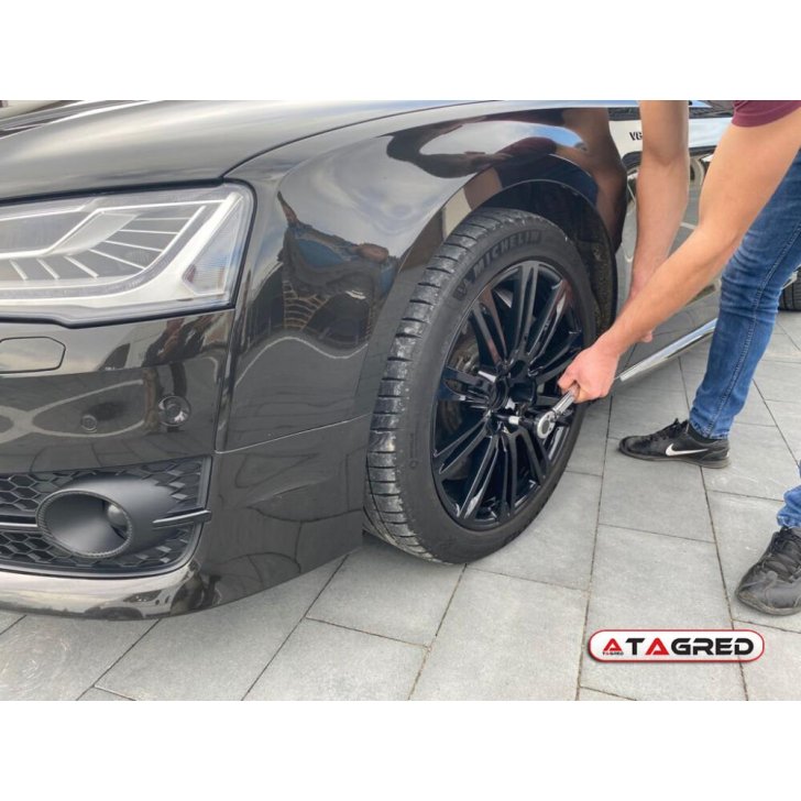 3/8" 19-110Nm griezes momenta atslēga ar fiksatoru, riteņiem, kalibrēšanas sertifikāts