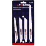 Zāģa asmeņu komplekts, virzuļzāģa asmens, lapsas aste, 12 gab.