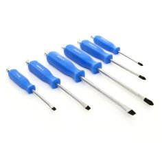 Atslēdznieka skrūvgrieži, perforatori, skrūvgriežu komplekts - perforatori, magnētiskie uzgaļi 6 gab. 2