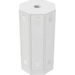 Brīvi stāvoša metāla skapju ligzda