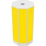 Brīvi stāvoša metāla skapju ligzda