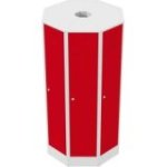 Brīvi stāvoša metāla skapju ligzda