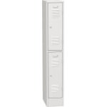 Horizontāli sadalīts metāla skapis