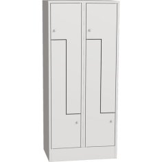 Vietu taupošs metāla skapis "Z"