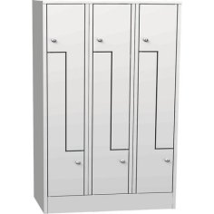 Vietu taupošs metāla skapis "Z"