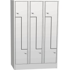 Vietu taupošs metāla skapis "Z" 2