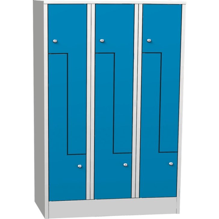 Vietu taupošs metāla skapis "Z"