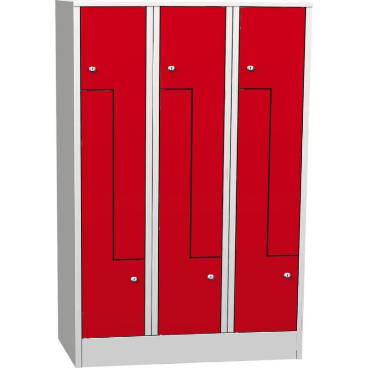 Vietu taupošs metāla skapis "Z"