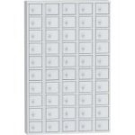 Tērauda kastes skapītis - 50 nodalījumi