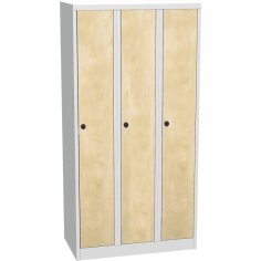 Metāla skapīša lamināta durvis - koka dekors 180x90 2