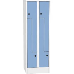 Vietu taupošs skapis "Z" ar kompaktām lamināta durvīm" 2