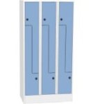 Vietu taupošs skapis "Z" ar kompaktām lamināta durvīm"