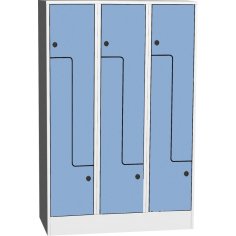 Vietu taupošs skapis "Z" ar kompaktām lamināta durvīm" 2