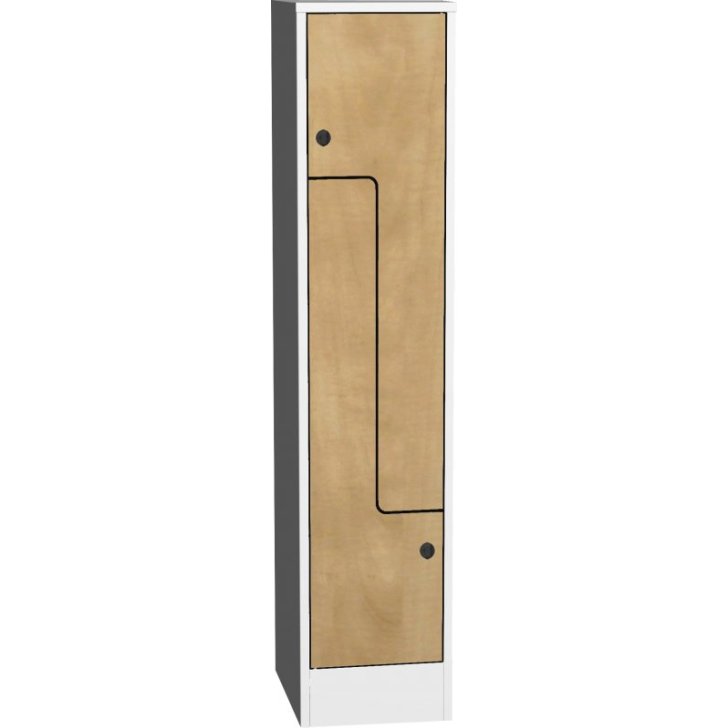 Vietu taupošs skapis "Z" ar laminētām durvīm