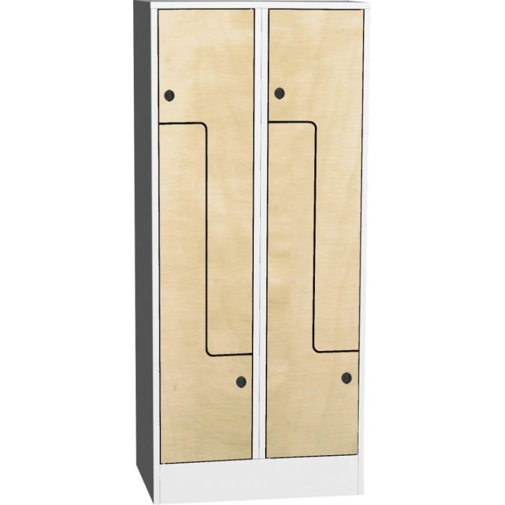 Vietu taupošs skapis "Z" ar laminētām durvīm"