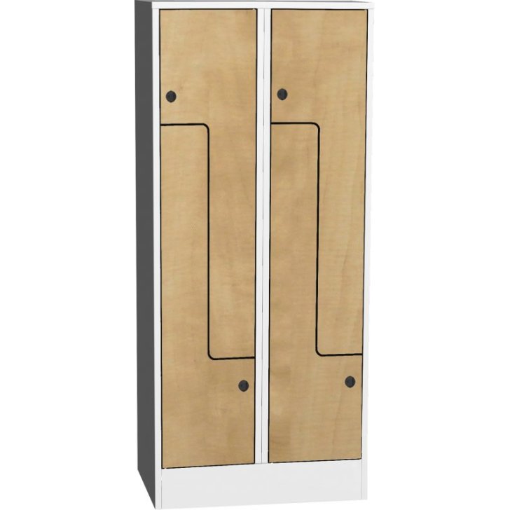 Vietu taupošs skapis "Z" ar laminētām durvīm"