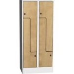 Vietu taupošs skapis "Z" ar laminētām durvīm"