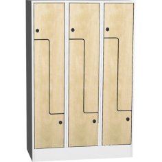 Vietu taupošs skapis "Z" ar laminētām durvīm"