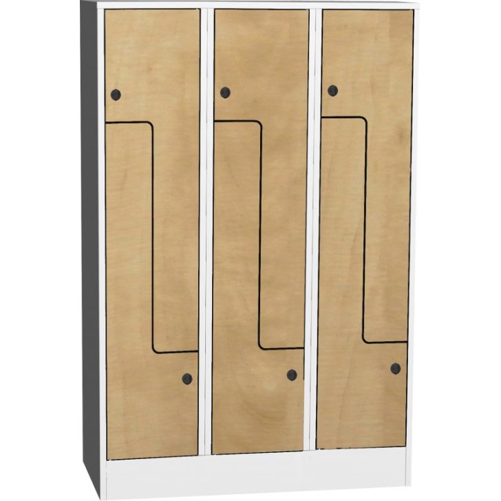 Vietu taupošs skapis "Z" ar laminētām durvīm"