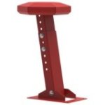 Paceļams ķiveres turētājs