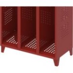 Ugunsdzēsēju metāla skapis - 3 gab