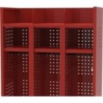 Ugunsdzēsēju metāla skapis - 3 gab