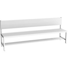 Ģērbšanās sols ar atzveltni