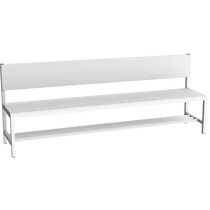 Ģērbšanās sols ar atzveltni