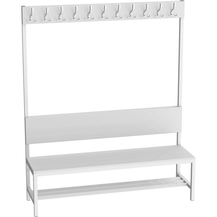 Ģērbšanās sols ar pakaramiem