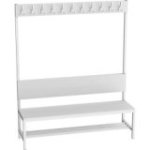 Ģērbšanās sols ar pakaramiem