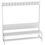 Ģērbšanās sols ar pakaramiem