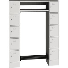 Atvērts skapja komplekts