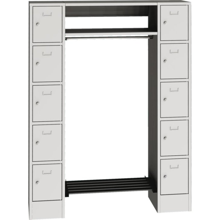 Atvērts skapja komplekts