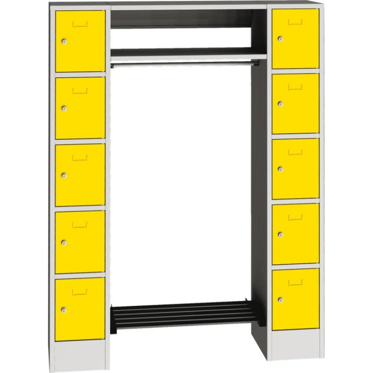 Atvērts skapja komplekts