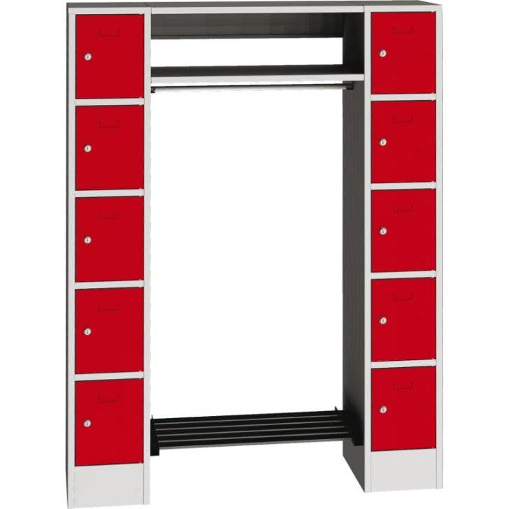 Atvērts skapja komplekts