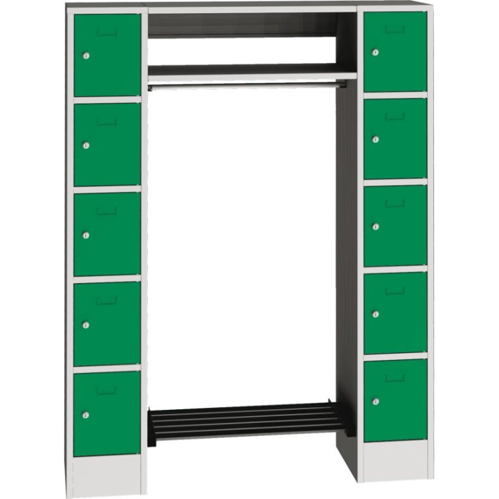 Atvērts skapja komplekts