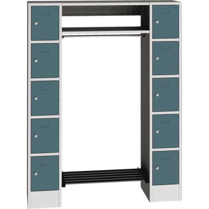 Atvērts skapja komplekts