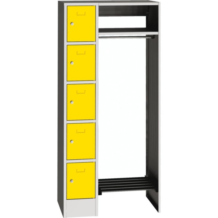 Atvērts skapja komplekts