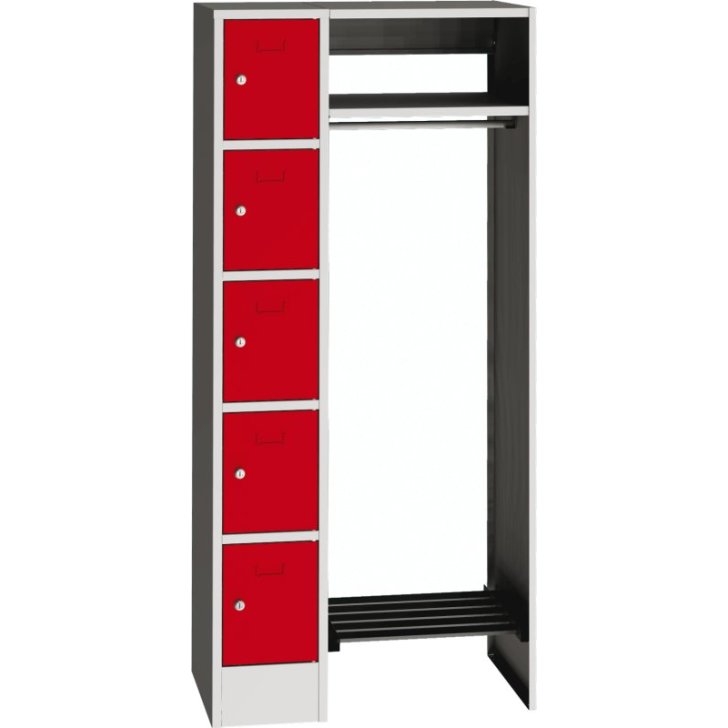 Atvērts skapja komplekts