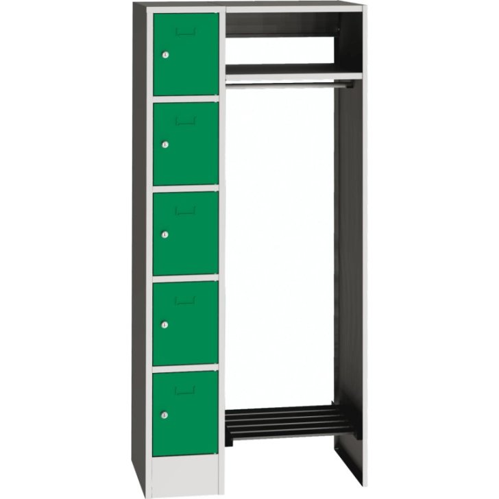 Atvērts skapja komplekts