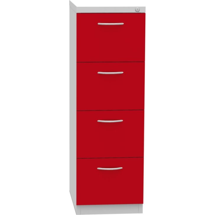 Reģistrācijas skapis A4 ar četrām atvilktnēm