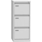 A4 kartotēkas skapis ar trim atvilktnēm