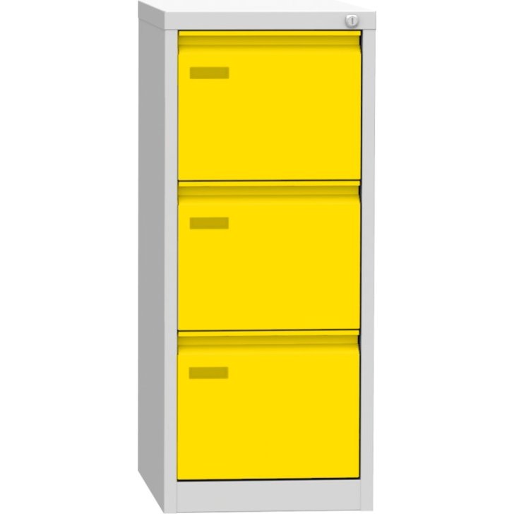 A4 kartotēkas skapis ar trim atvilktnēm